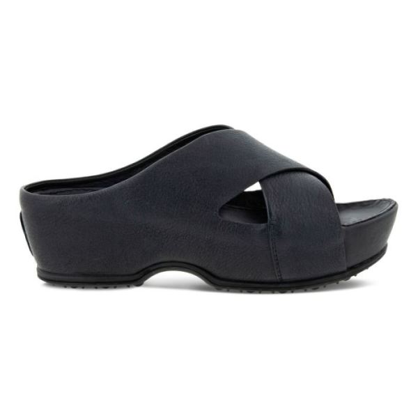 ECCO SHOES -IFLA WOMEN'S SLIDE-BLACK