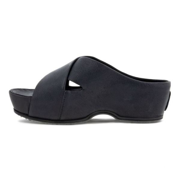 ECCO SHOES -IFLA WOMEN'S SLIDE-BLACK