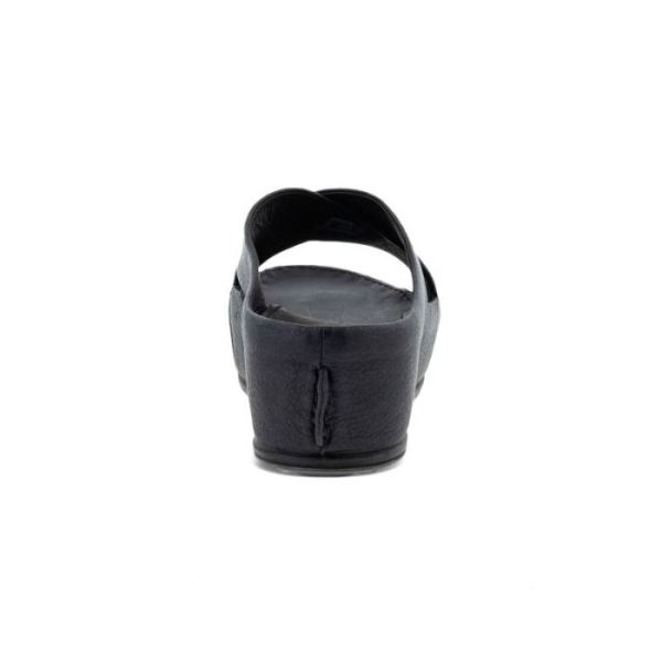 ECCO SHOES -IFLA WOMEN'S SLIDE-BLACK