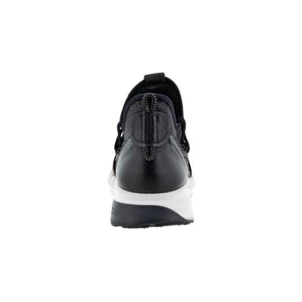 ECCO SHOES -ZIPFLEX WOMEN'S LOW CUT BOOT-BLACK