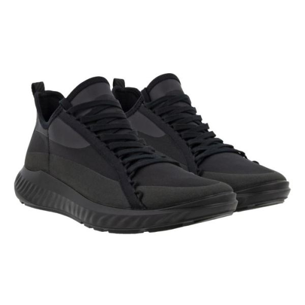 ECCO SHOES -ATH-1FM MEN'S SNEAKER-BLACK/BLACK