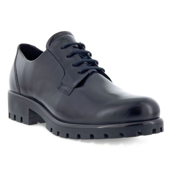 ECCO SHOES -MODTRAY WOMEN'S TIE-BLACK