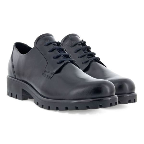 ECCO SHOES -MODTRAY WOMEN'S TIE-BLACK