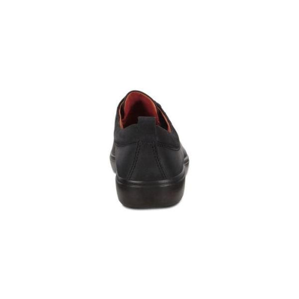 ECCO SHOES -SOFT 7 MEN'S MOCCASINS-BLACK/BLACK
