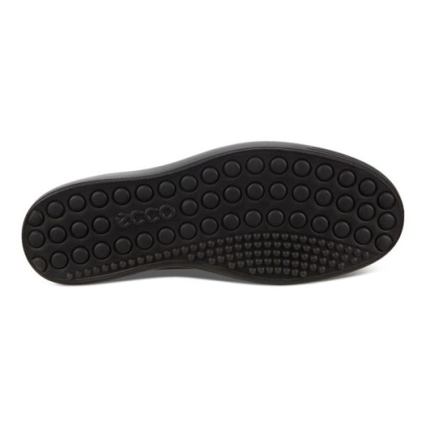 ECCO SHOES -SOFT 7 MEN'S MOCCASINS-BLACK/BLACK