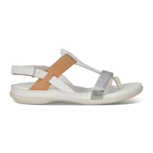 ECCO SHOES -FLASH WOMEN'S SANDAL-ALU SILVER/SHADOW WHITE/LION
