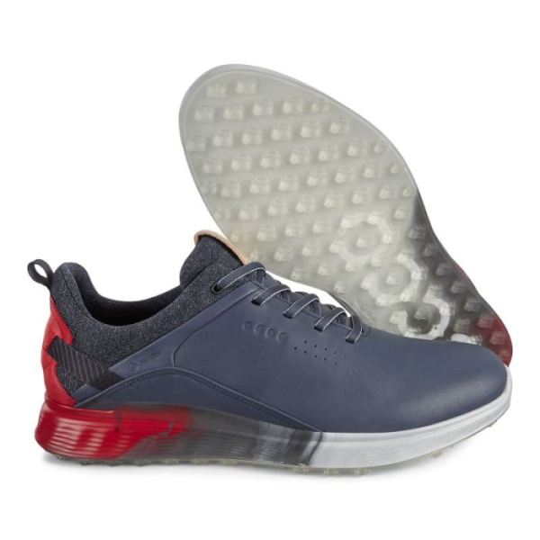 ECCO SHOES -MEN'S S-THREE SPIKELESS GOLF SHOES-OMBRE