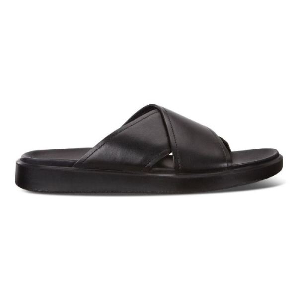 ECCO SHOES -FLOWT LX MEN'S SLIDE-BLACK