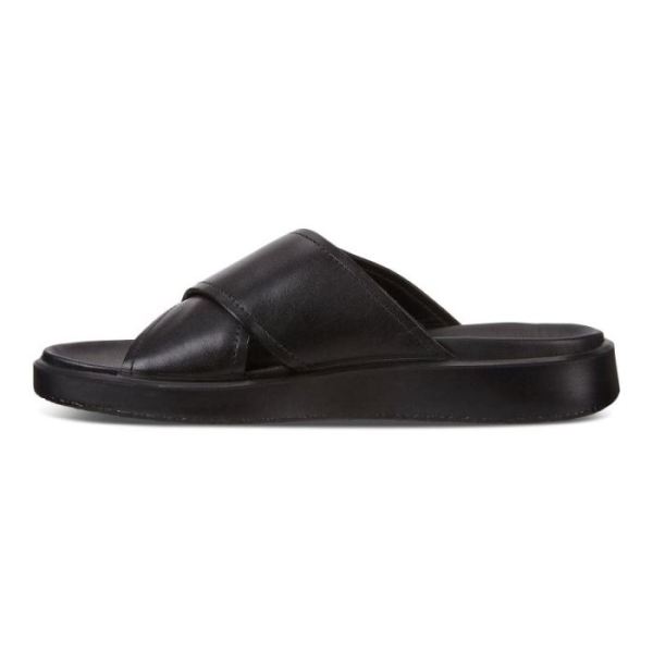 ECCO SHOES -FLOWT LX MEN'S SLIDE-BLACK