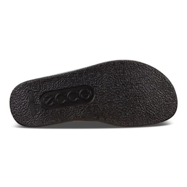 ECCO SHOES -FLOWT LX MEN'S SLIDE-BLACK