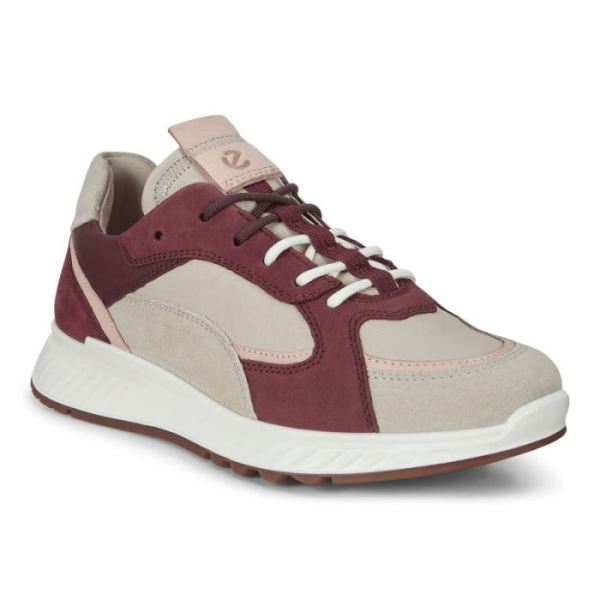 ECCO SHOES -ST.1 WOMEN'S SHOES-MULTICOLOR GRAVEL