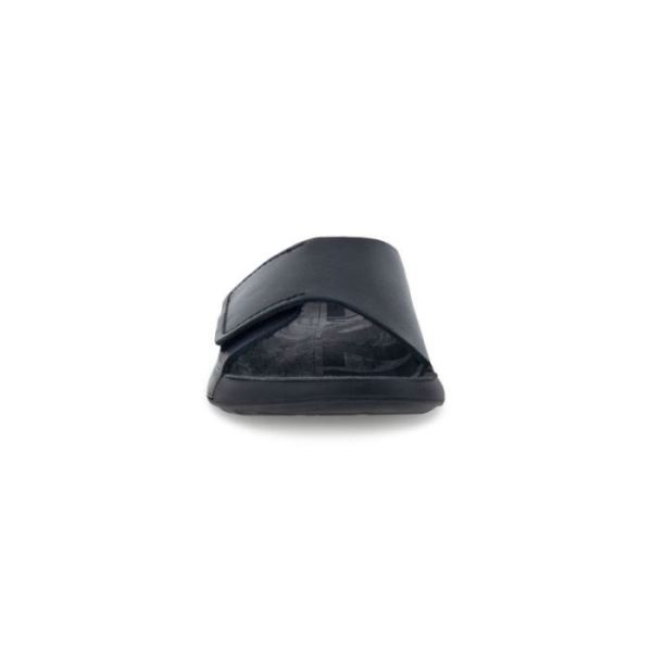 ECCO SHOES -2ND COZMO WOMEN'S ONE BAND SLIDE-BLACK
