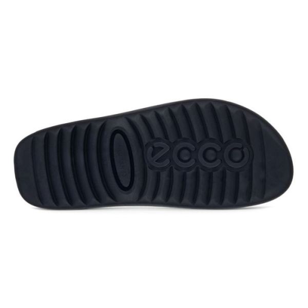 ECCO SHOES -2ND COZMO WOMEN'S ONE BAND SLIDE-BLACK