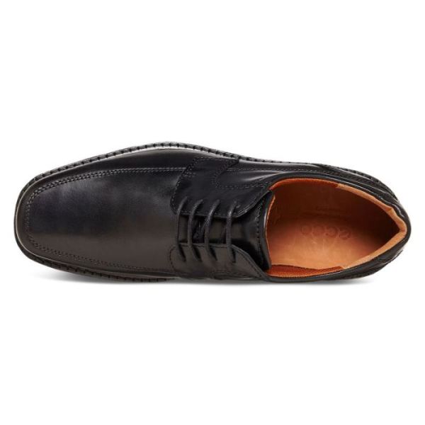 ECCO SHOES -SEATTLE TIE MEN'S DRESS SHOE-BLACK