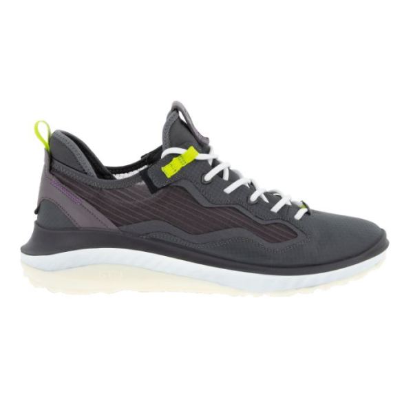 ECCO SHOES -ST.360 MEN'S URBAN SNEAKER-MAGNET/MAGNET/MAGNET