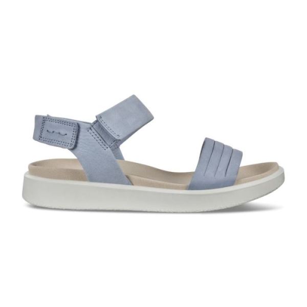 ECCO SHOES -FLOWT WOMEN'S FLAT SANDAL-DUSTY BLUE