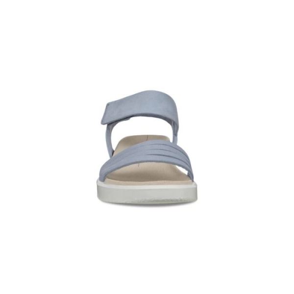 ECCO SHOES -FLOWT WOMEN'S FLAT SANDAL-DUSTY BLUE