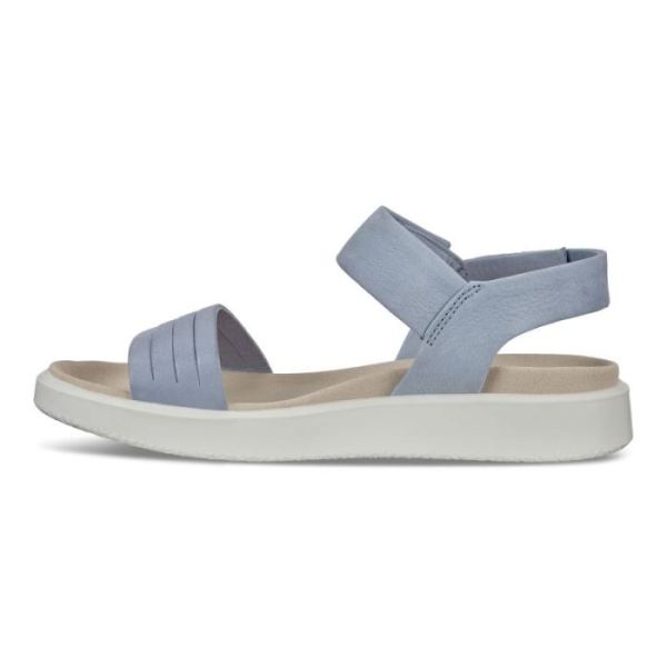ECCO SHOES -FLOWT WOMEN'S FLAT SANDAL-DUSTY BLUE