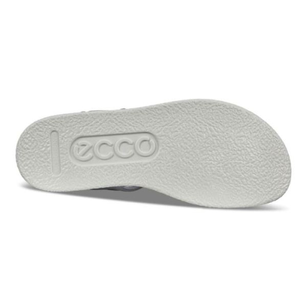 ECCO SHOES -FLOWT WOMEN'S FLAT SANDAL-DUSTY BLUE