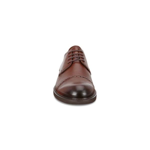 ECCO SHOES -VITRUS III SHOE-COGNAC