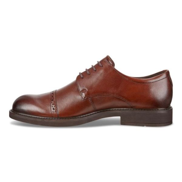 ECCO SHOES -VITRUS III SHOE-COGNAC