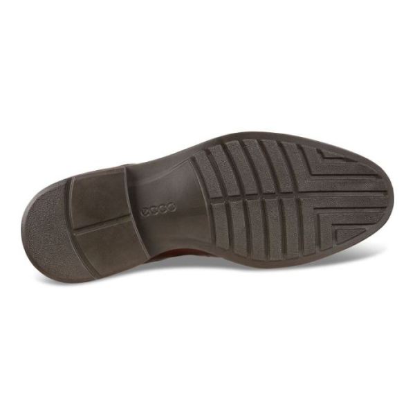 ECCO SHOES -VITRUS III SHOE-COGNAC