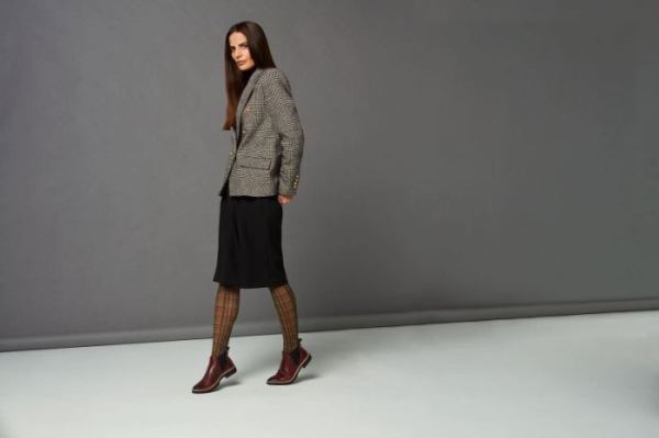 ECCO SHOES -INCISE TAILORED WOMEN'S ANKLE BOOT-SYRAH