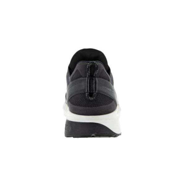 ECCO SHOES -ZIPFLEX MEN'S BREATHRU HM-BLACK/BLACK