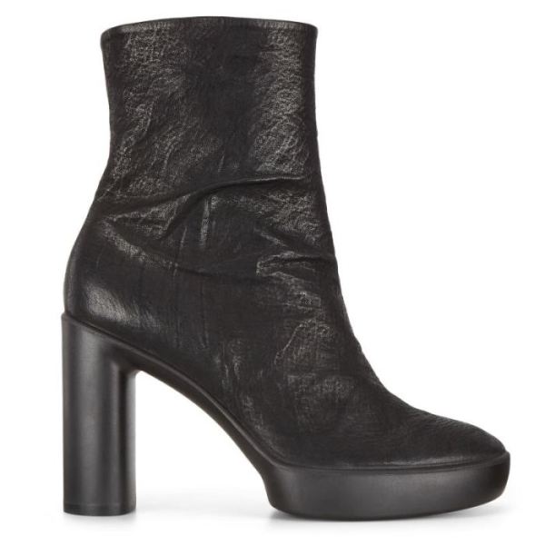 ECCO SHOES -SHAPE SCULPTED MOTION 75 WOMEN'S MID-CUT BOOT-BLACK