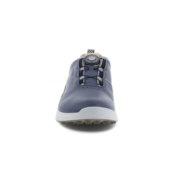ECCO SHOES -MEN'S GOLF S-THREE GOLF SHOE-OMBRE/WHITE