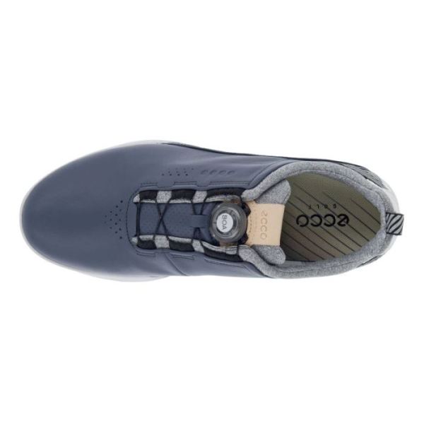 ECCO SHOES -MEN'S GOLF S-THREE GOLF SHOE-OMBRE/WHITE