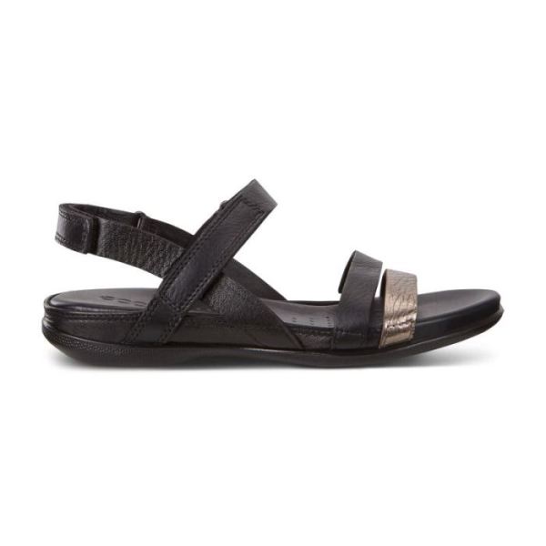 ECCO SHOES -FLASH WOMEN'S SANDAL-METALLIC BLACK
