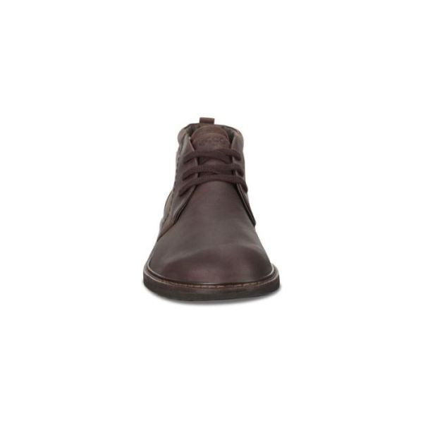 ECCO SHOES -TURN GTX MEN'S CHUKKA TIE-COCOA BROWN