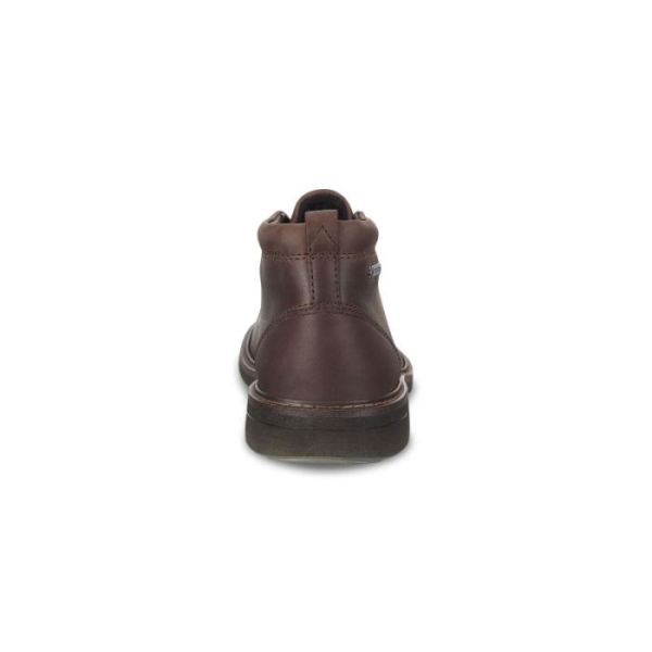 ECCO SHOES -TURN GTX MEN'S CHUKKA TIE-COCOA BROWN