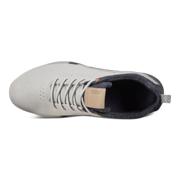 ECCO SHOES -MEN'S S-THREE SPIKELESS GOLF SHOES-WHITE