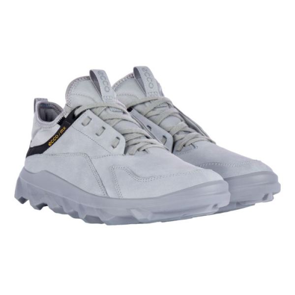 ECCO SHOES -MX WOMEN'S LOW-SILVER GREY