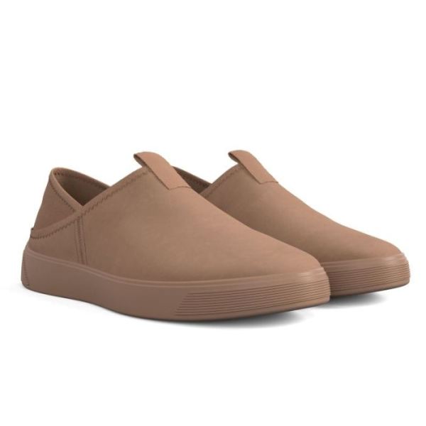 ECCO SHOES -STREET TRAY WOMEN'S SLIP-ON-TOFFEE