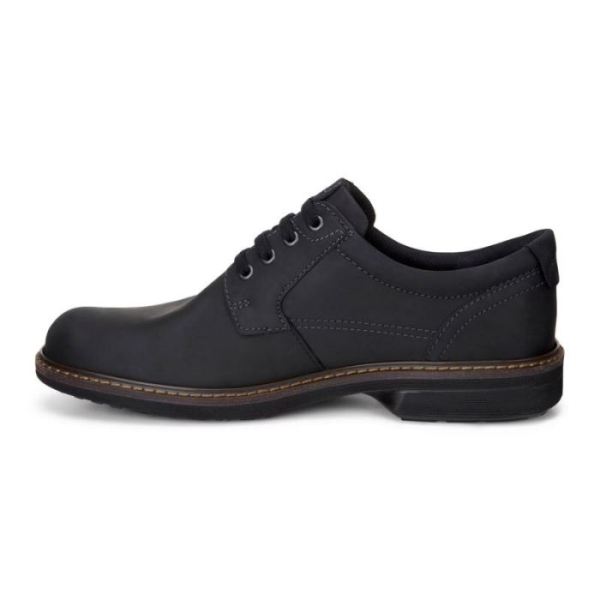ECCO SHOES -TURN GTX PLAIN TOE TIE-BLACK/BLACK