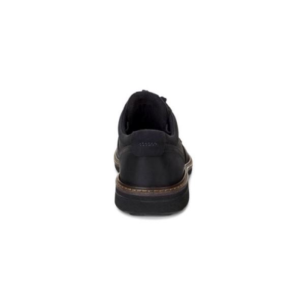 ECCO SHOES -TURN GTX PLAIN TOE TIE-BLACK/BLACK