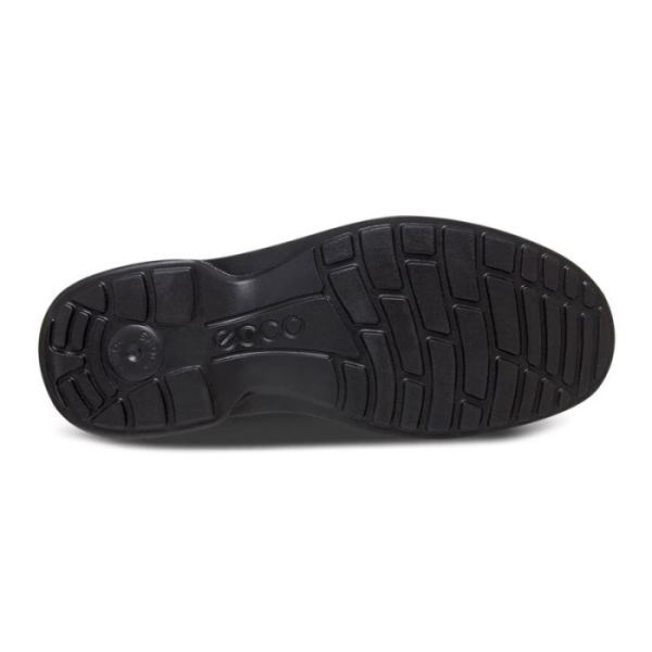 ECCO SHOES -TURN GTX PLAIN TOE TIE-BLACK/BLACK