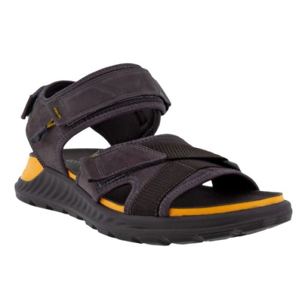 ECCO SHOES -EXOWRAP MEN'S 3STRAP-SHALE/SHALE