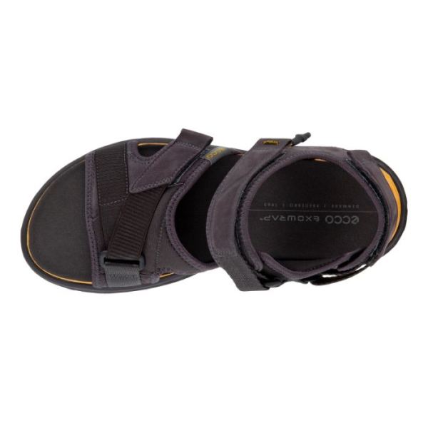 ECCO SHOES -EXOWRAP MEN'S 3STRAP-SHALE/SHALE