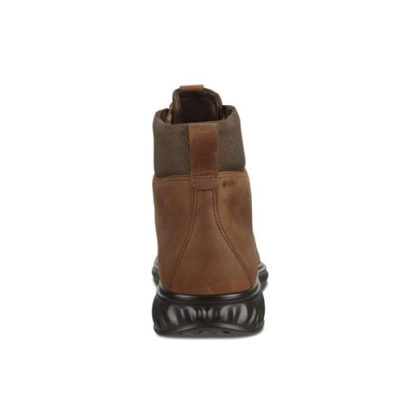 ECCO SHOES -ST. 1 HYBRID LITE MEN'S GTX BOOT-COCOA BROWN/COCOA BROWN