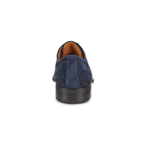 ECCO SHOES -CITYTRAY MEN'S CAP TOE-NIGHT SKY