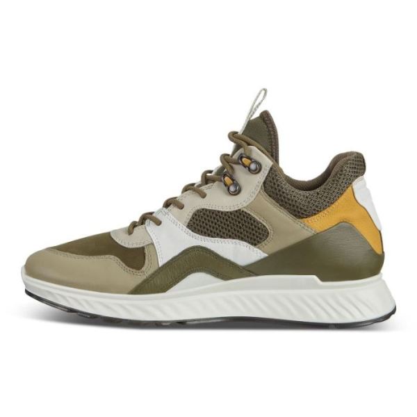 ECCO SHOES -ST.1 MEN'S ANKLE BOOT-MULTICOLOR SAGE