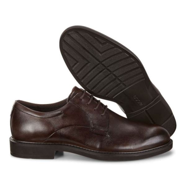 ECCO SHOES -VITRUS III MEN'S SHOES-COCOA BROWN