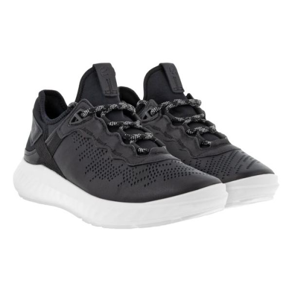 ECCO SHOES -ATH-1FW WOMEN'S SNEAKER-BLACK/BLACK