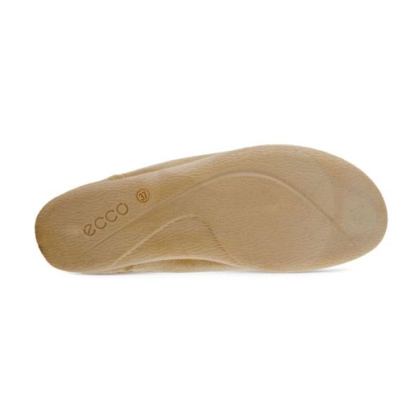 ECCO SHOES -EASY WOMEN SLIP-ON-LIMESTONE