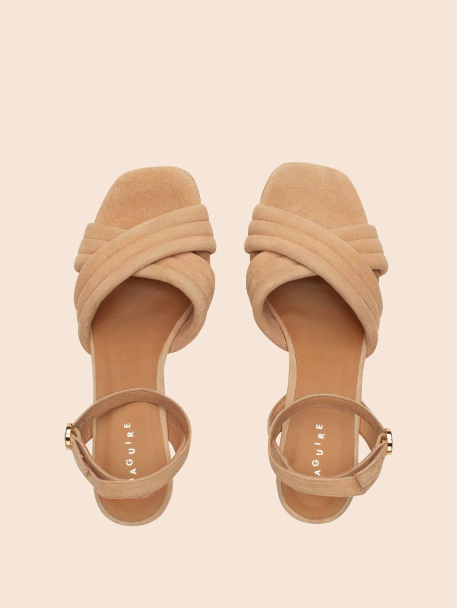 Maguire | Women's Adria Sand Heel Heeled Sandals | Special Offer