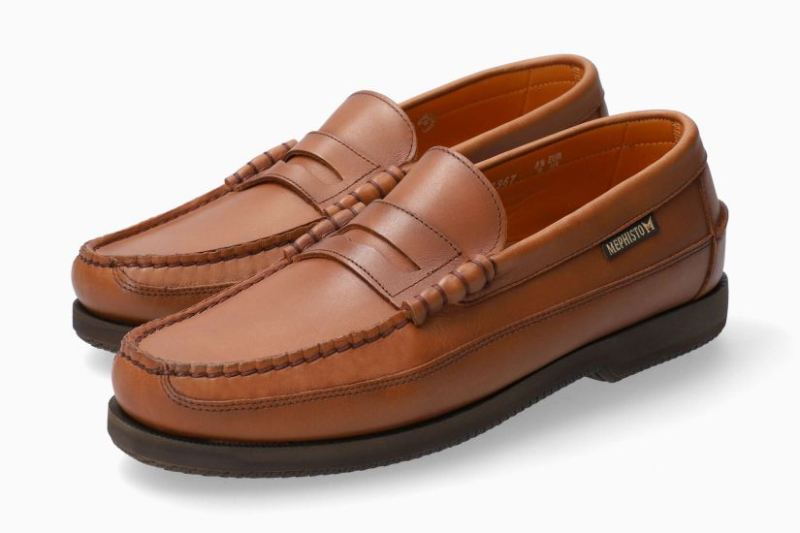 MEPHISTO | FOR MEN'S CAP VERT-HAZELNUT